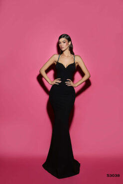 Vestido de Fiesta y Festera modelo 53038 de Lucía 1990 en Valencia.