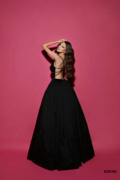 Vestido de Fiesta y Festera modelo 53040 de Lucía 1990 en Valencia.