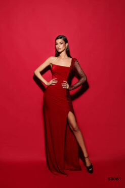 Vestido de Fiesta y Festera modelo 53061 de Lucía 1990 en Valencia.