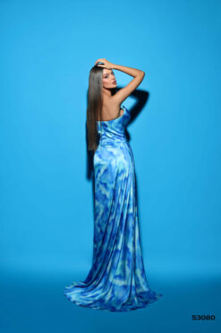 Vestido de Fiesta y Festera modelo 53080 de Lucía 1990 en Valencia.