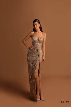 Vestido de Fiesta y Festera modelo 53110 de Lucía 1990 en Valencia.