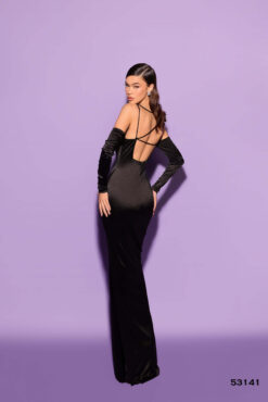 Vestido de Fiesta y Festera modelo 53141 de Lucía 1990 en Valencia.