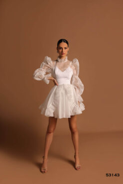 Vestido de Fiesta y Festera modelo 53143 de Lucía 1990 en Valencia.