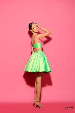 Vestido de Fiesta y Festera modelo 53144 de Lucía 1990 en Valencia.