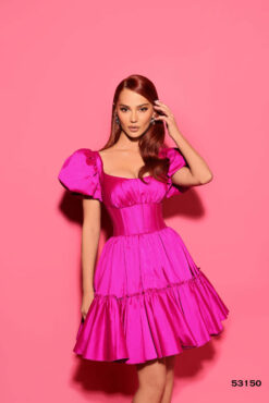 Vestido de Fiesta y Festera modelo 53150 de Lucía 1990 en Valencia.