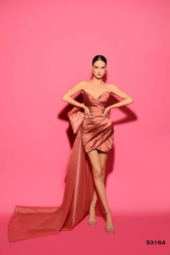 Vestido de Fiesta y Festera modelo 53164 de Lucía 1990 en Valencia.