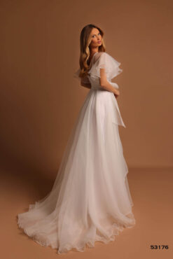 Vestido de Fiesta y Festera modelo 53176 de Lucía 1990 en Valencia.