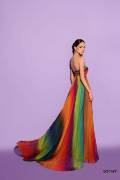 Vestido de Fiesta y Festera modelo 53187 de Lucía 1990 en Valencia.