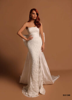 Vestido de Fiesta y Festera modelo 53198 de Lucía 1990 en Valencia.