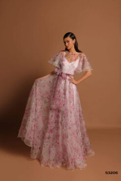 Vestido de Fiesta y Festera modelo 53206 de Lucía 1990 en Valencia.