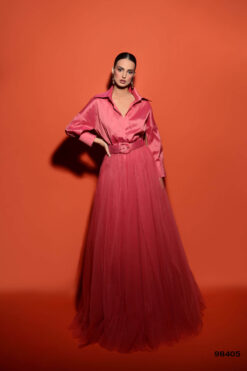 Vestido de Fiesta y Festera modelo 98405 de Lucía 1990 en Valencia.