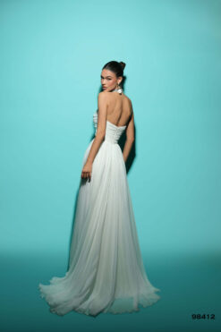 Vestido de Fiesta y Festera modelo 98412 de Lucía 1990 en Valencia.