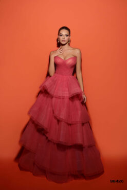 Vestido de Fiesta y Festera modelo 98426 de Lucía 1990 en Valencia.