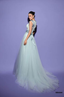 Vestido de Fiesta y Festera modelo 98444 de Lucía 1990 en Valencia.