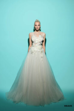 Vestido de Fiesta y Festera modelo 98445 de Lucía 1990 en Valencia.