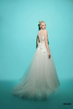 Vestido de Fiesta y Festera modelo 98445 de Lucía 1990 en Valencia.