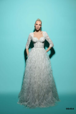 Vestido de Fiesta y Festera modelo 98454 de Lucía 1990 en Valencia.