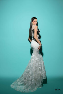 Vestido de Fiesta y Festera modelo 98467 de Lucía 1990 en Valencia.