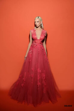 Vestido de Fiesta y Festera modelo 98469 de Lucía 1990 en Valencia.