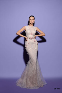 Vestido de Fiesta y Festera modelo 98470 de Lucía 1990 en Valencia.