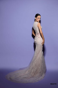 Vestido de Fiesta y Festera modelo 98470 de Lucía 1990 en Valencia.