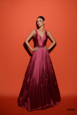 Vestido de Fiesta y Festera modelo 98480 de Lucía 1990 en Valencia.