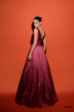 Vestido de Fiesta y Festera modelo 98480 de Lucía 1990 en Valencia.