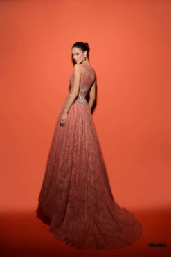 Vestido de Fiesta y Festera modelo 98482 de Lucía 1990 en Valencia.