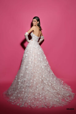 Vestido de Fiesta y Festera modelo 98486 de Lucía 1990 en Valencia.