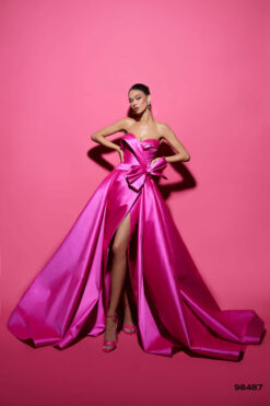 Vestido de Fiesta y Festera modelo 98487 de Lucía 1990 en Valencia.