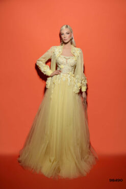 Vestido de Fiesta y Festera modelo 98490 de Lucía 1990 en Valencia.