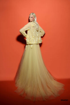 Vestido de Fiesta y Festera modelo 98490 de Lucía 1990 en Valencia.