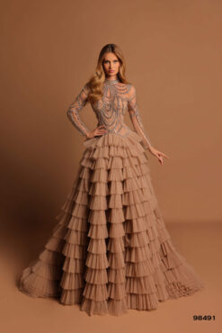 Vestido de Fiesta y Festera modelo 98491 de Lucía 1990 en Valencia.