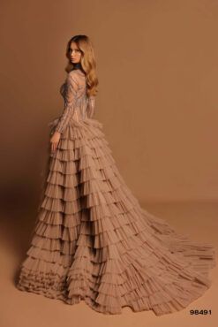 Vestido de Fiesta y Festera modelo 98491 de Lucía 1990 en Valencia.