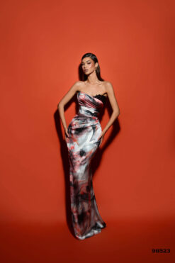 Vestido de Fiesta y Festera modelo 98523 de Lucía 1990 en Valencia.