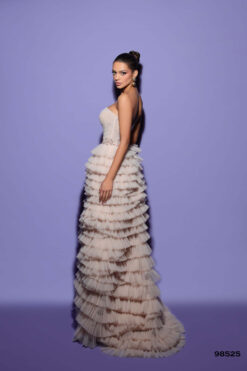 Vestido de Fiesta y Festera modelo 98525 de Lucía 1990 en Valencia.