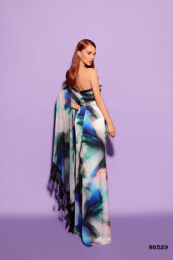 Vestido de Fiesta y Festera modelo 98529 de Lucía 1990 en Valencia.