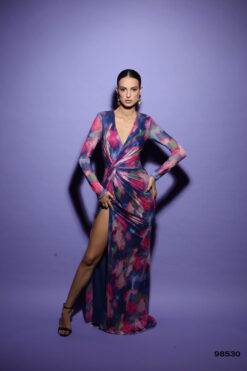 Vestido de Fiesta y Festera modelo 98530 de Lucía 1990 en Valencia.