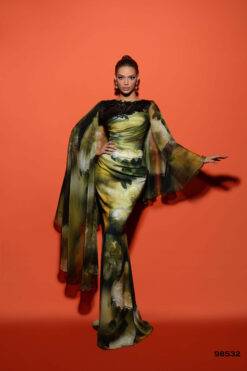 Vestido de Fiesta y Festera modelo 98532 de Lucía 1990 en Valencia.