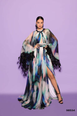 Vestido de Fiesta y Festera modelo 98534 de Lucía 1990 en Valencia.