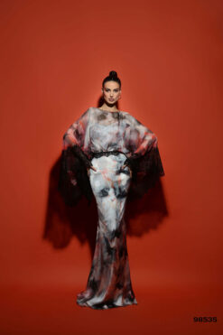 Vestido de Fiesta y Festera modelo 98535 de Lucía 1990 en Valencia.