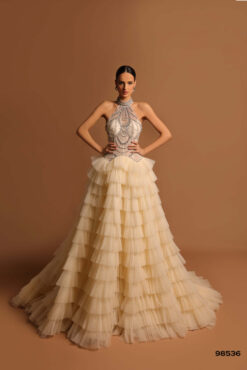 Vestido de Fiesta y Festera modelo 98536 de Lucía 1990 en Valencia.