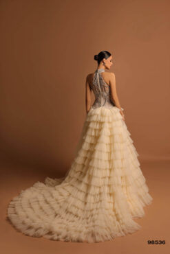 Vestido de Fiesta y Festera modelo 98536 de Lucía 1990 en Valencia.