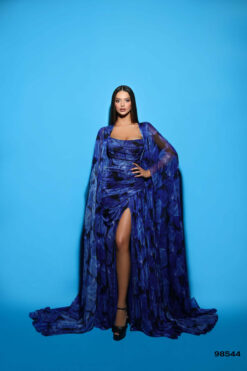 Vestido de Fiesta y Festera modelo 98544 de Lucía 1990 en Valencia.