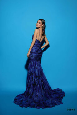 Vestido de Fiesta y Festera modelo 98545 de Lucía 1990 en Valencia.