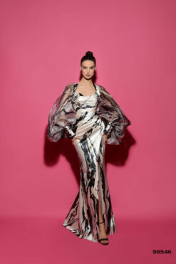 Vestido de Fiesta y Festera modelo 98546 de Lucía 1990 en Valencia.