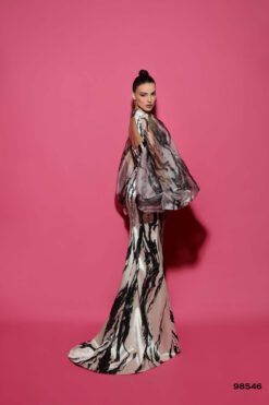 Vestido de Fiesta y Festera modelo 98546 de Lucía 1990 en Valencia.