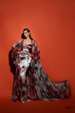 Vestido de Fiesta y Festera modelo 98547 de Lucía 1990 en Valencia.