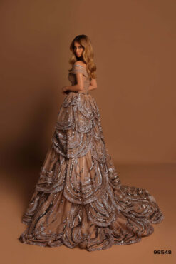 Vestido de Fiesta y Festera modelo 98548 de Lucía 1990 en Valencia.