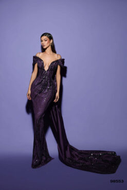 Vestido de Fiesta y Festera modelo 98553 de Lucía 1990 en Valencia.